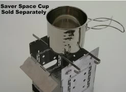 Firebox 5" Ti G2 Folding Firebox Stove -Camping-Verkaufsladen 2G 5 1a