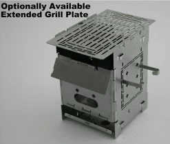 Firebox 5" Ti G2 Folding Firebox Stove -Camping-Verkaufsladen 2G 5 3