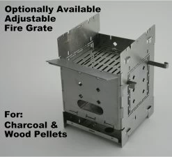 Firebox 5" Ti G2 Folding Firebox Stove -Camping-Verkaufsladen 2G 5 5