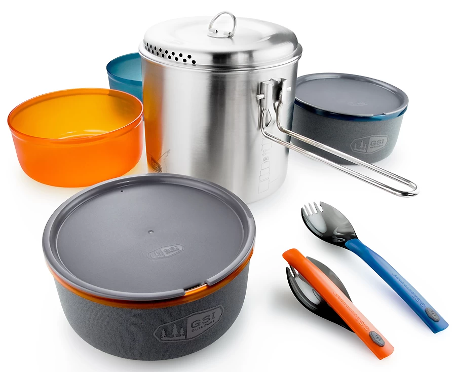 GSI Outdoors Glacier Stainless Dualist 3 GSI Outdoors Glacier Stainless Dualist