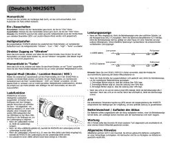 Nitecore MH25GTS -Camping-Verkaufsladen Anleitung MH25GTS