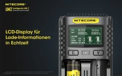 Nitecore USB Dual-Slot Charger -Camping-Verkaufsladen NC UM2 5