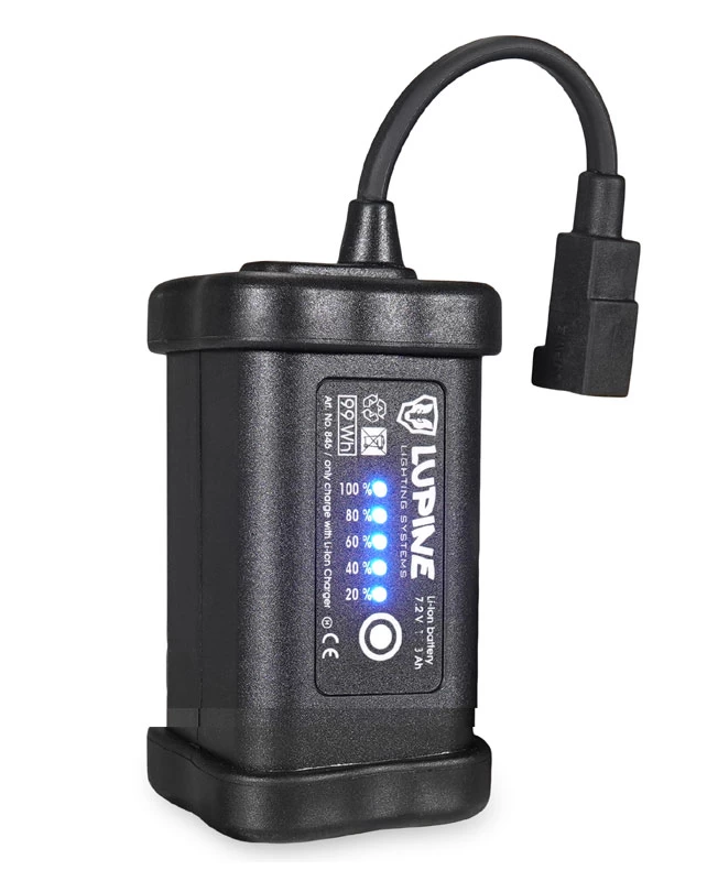 Lupine Akku: 50 Wh / 6.9 Ah SmartCore 3 Lupine Akku: 50 Wh / 6.9 Ah SmartCore