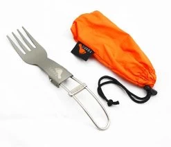 Toaks Titanium Folding Fork -Camping-Verkaufsladen SLV09 4