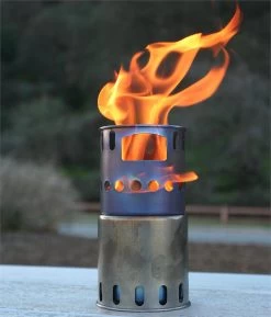 Toaks Titanium -Backpacking Wood Burning Stove Small -Camping-Verkaufsladen STV1110 1