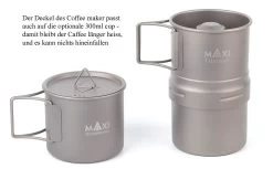 MAXI Life Enhance My Clean Coffee Maker Set 16 MAXI Life Enhance My Clean Coffee Maker Set -Camping-Verkaufsladen Set Deckel