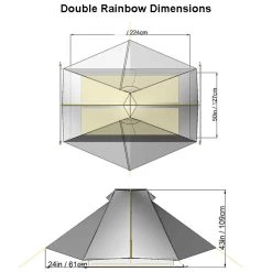 Tarptent Double Rainbow 2023 -Camping-Verkaufsladen doublerainbow gruind
