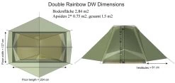 Tarptent Double Rainbow DW 17 Tarptent Double Rainbow DW -Camping-Verkaufsladen drdw 7