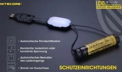Nitecore Akkulader USB LC10 9 Nitecore Akkulader USB LC10 -Camping-Verkaufsladen lc10 3