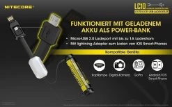 Nitecore Akkulader USB LC10 11 Nitecore Akkulader USB LC10 -Camping-Verkaufsladen lc10 5