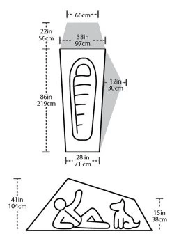 Big Agnes Seedhouse SL 1 -Camping-Verkaufsladen seedh1 masse