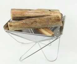 Snowpeak Pack & Carry Fireplace -Feuerschale (M) 9 Snowpeak Pack & Carry Fireplace -Feuerschale (M) -Camping-Verkaufsladen st032 holz 2