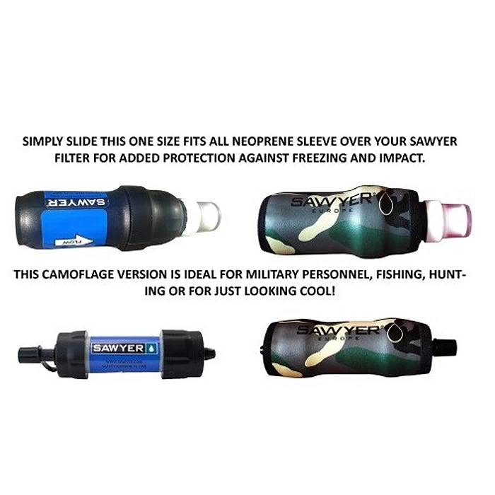 Sawyer Thermal Sleeve Mini Filter Camo 4 Sawyer Thermal Sleeve Mini Filter Camo – Bild 2
