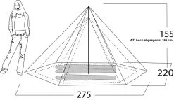 Bach WickiUp 3 SUL Komplett Mit Voll-IZ -Camping-Verkaufsladen wikiup3 masse