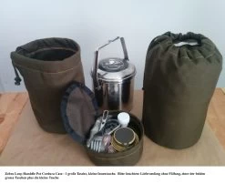 Firebox Zebra Loop Handle Pot Storage Bag 16