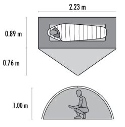 MSR Zoic 1 -Camping-Verkaufsladen zoic1grund